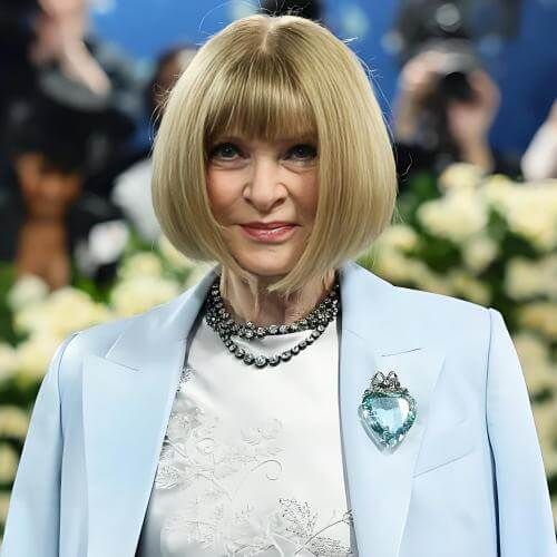 Anna Wintour: Fashion Icon & Global Style Leader Anna Wintour at the Met Gala, Vogue editor and global fashion icon