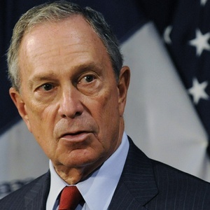 Michael Bloomberg entrepreneur and founder of Bloomberg L.P. speaking about global finance and leadership