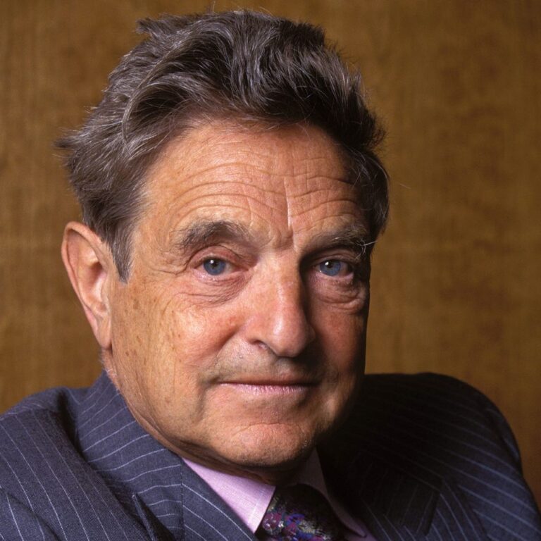George Soros billionaire investor and philanthropist